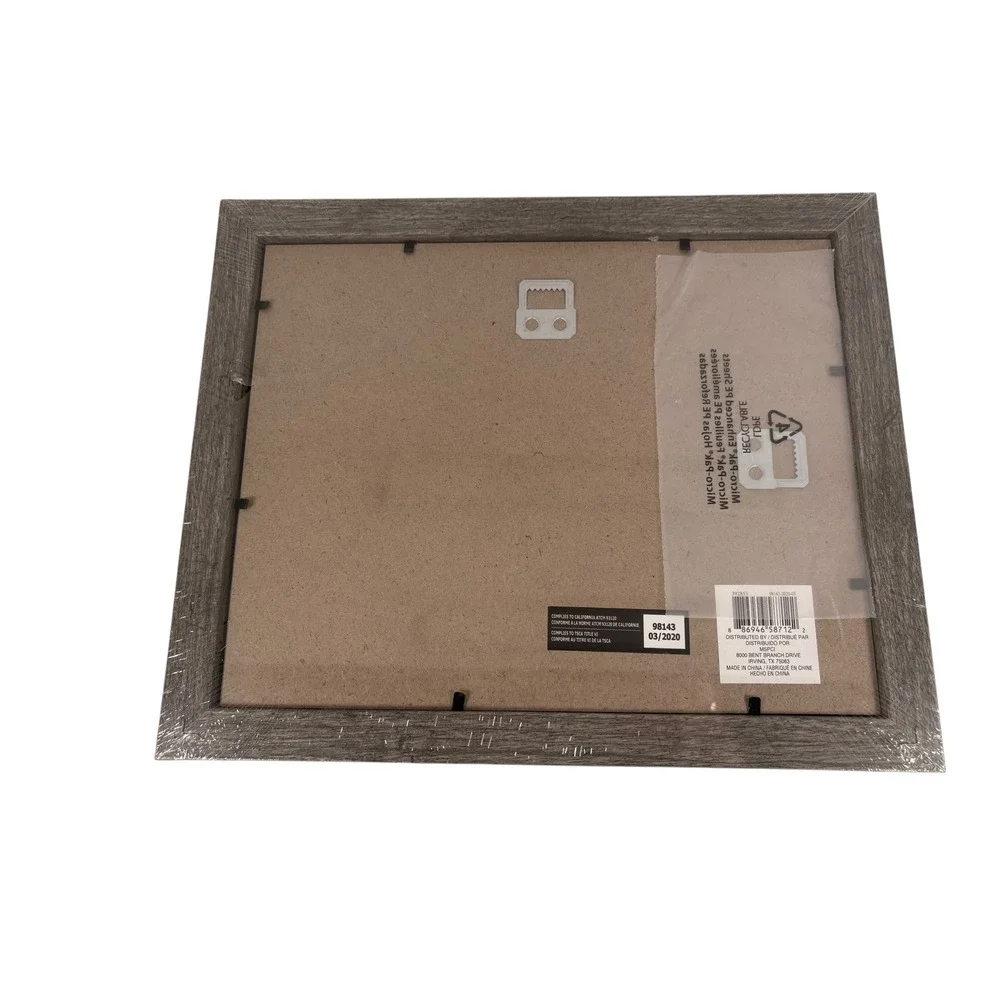 Studio Decor Belmont Picture Frame 8x10 5x7 Gray New Wood Grain Wall Decor